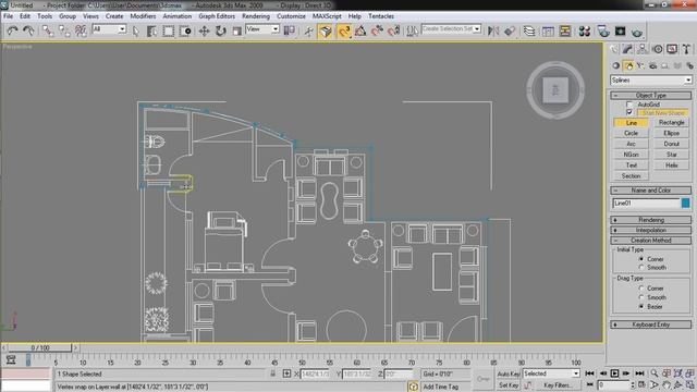 How to import Autocad file in 3ds Max (Urdu & English Subtitle) смотреть онлайн