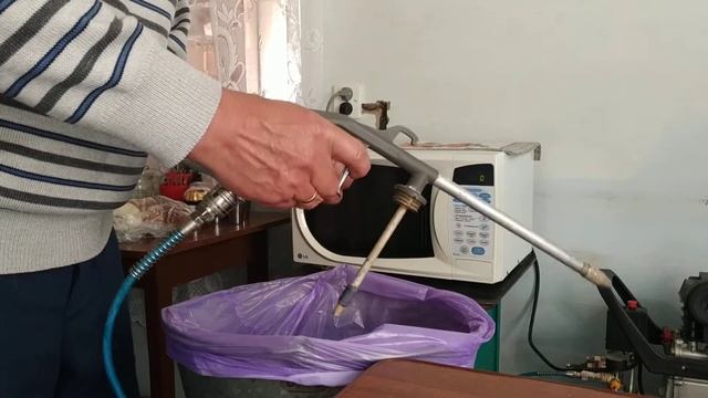 чистка репчатого лука с помощью компрессора. смотреть онлайн