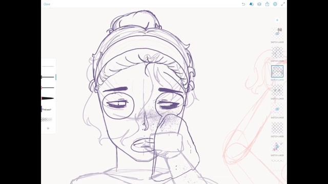 Zane-Chan sketches 2 || speedpaint смотреть онлайн