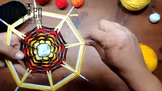 ? Mandala Sol De Enero ?  Paso A Paso Super SENCILLO! Mandala Tejido -  Handicraft