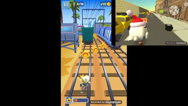 Subway Surfers - оригинал - чикен ган смотреть онлайн