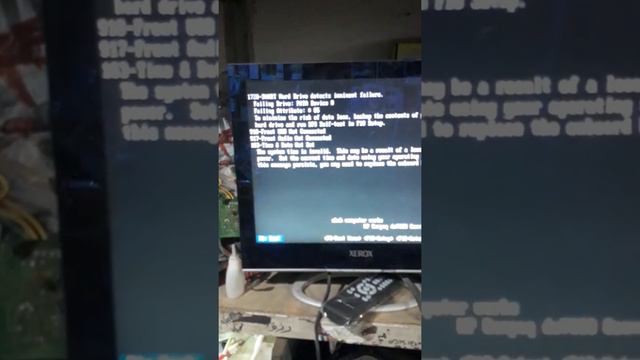 1720 SMART hard drive detected | 918 Front USB | 917 Front Audio | 163 Time & Date Not set смотреть онлайн