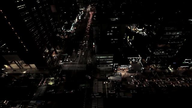 Circulation de la route vue de nuit смотреть онлайн