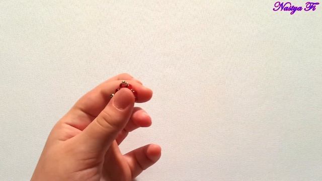 Бисероплетение - Браслет из бисера "Королевский Рубин" / DIY Beaded Bracelet "Royal Buby" (eng) смотреть онлайн