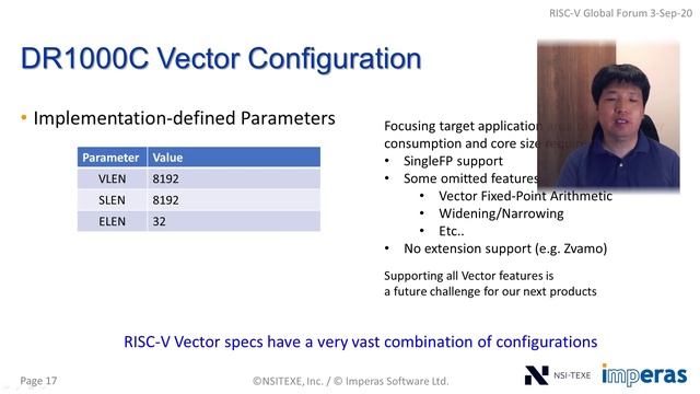 Vector Compliance Testing for RISC-V - Hideki Sugimoto & Koji Adachi, NSITEXE Inc. смотреть онлайн