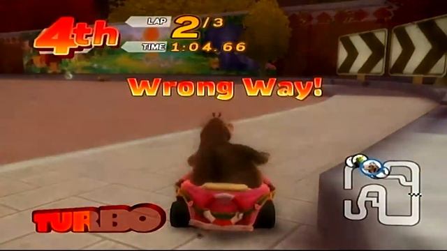 Madagascar Kartz (XB360) Quick race with Gloria and achievement смотреть онлайн