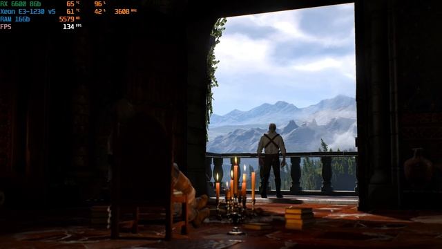 E3 1230 v5 with RX 6600 8Gb The Witcher 3 HIGH Settings FPS gameplay benchmark III Xeon i7-6700 lik смотреть онлайн