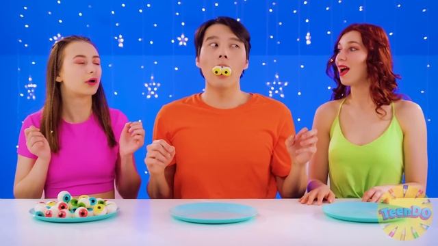 100 Слоев еды Челлендж | Смешные Ситуации от TeenDO Challenge смотреть онлайн