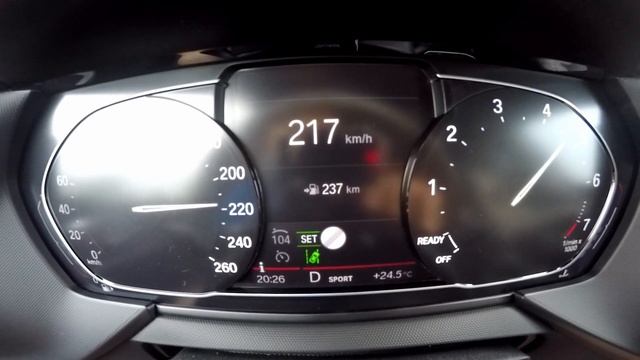 BMW F40 118i - Acceleration / TOP Speed 220 Km/h / Consumption