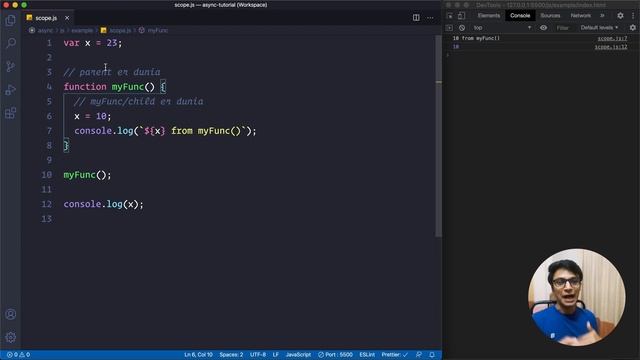 JavaScript Scopes - the ultimate weirdo! - - JavaScript Bangla ( বাংলা ) Tutorial смотреть онлайн