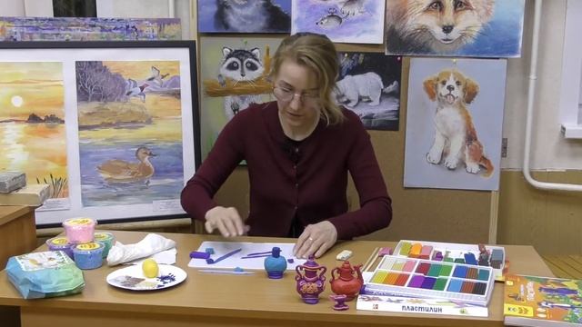 Мастер-класс "Восточный кувшин" Пластилин Наталия Арапова смотреть онлайн