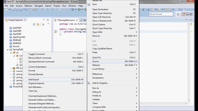 Spring Framework (Tutorial 01) смотреть онлайн