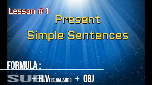 Lesson 1 | Present Simple Sentences | use of IS, AM, ARE | English Grammar Lessons with Nawab Javed смотреть онлайн