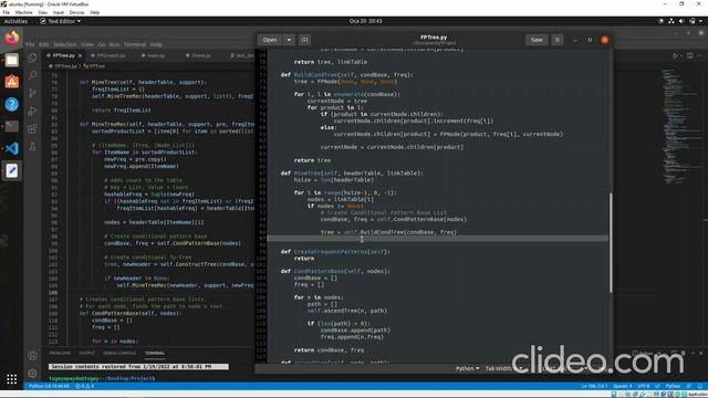 Python FP-Growth Algorithm Implementation Demonstration смотреть онлайн