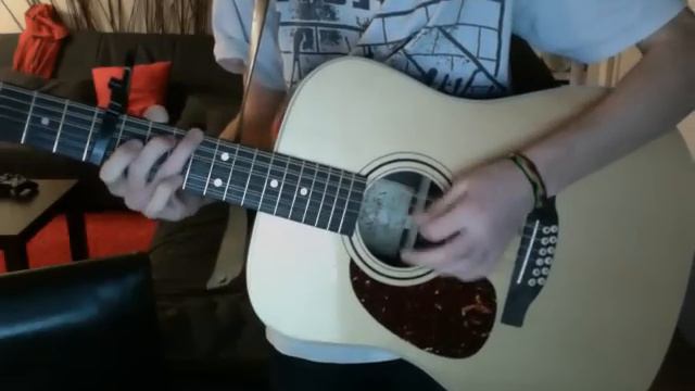 Here Comes The Sun - THE BEATLES GUITAR COVER (12 strings) смотреть онлайн