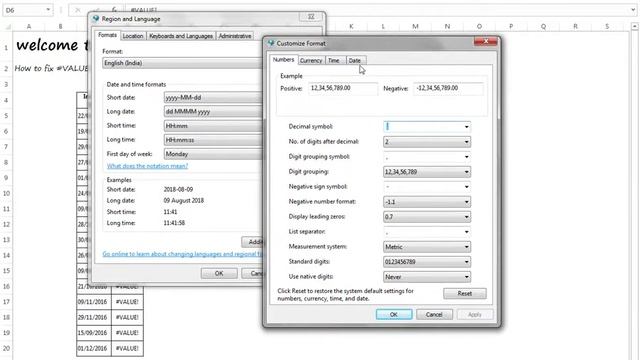 How to fix #VALUE! error In excel 2016 workbook смотреть онлайн