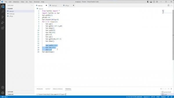Python Turtle Tracer | How to create tracer in Python Turtle