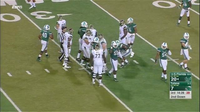 South Florida v Tulane смотреть онлайн
