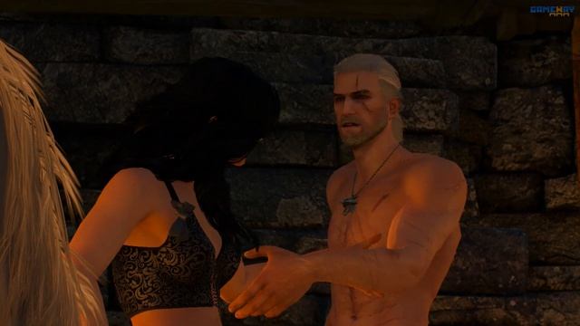 Геральт и Йеннифер - любовь на единороге | The Wither 3