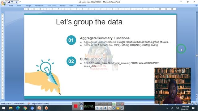 Set operator and join query Explanation - Oracle смотреть онлайн