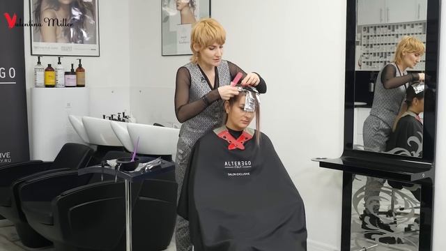 Контуринг 13 прядей