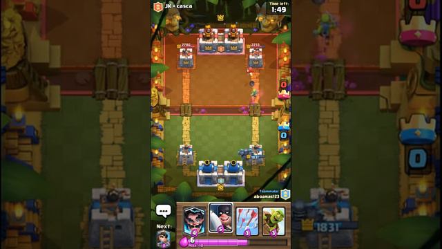 Clash royale-My first video+2v2win with phenomenal PEKA deck смотреть онлайн