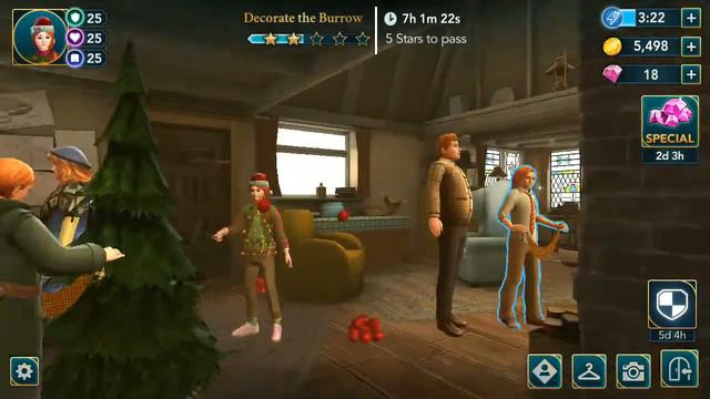 Ура! Рождество с семьёй Уизли. Часть 4 | Harry Potter: Hogwarts Mystery смотреть онлайн