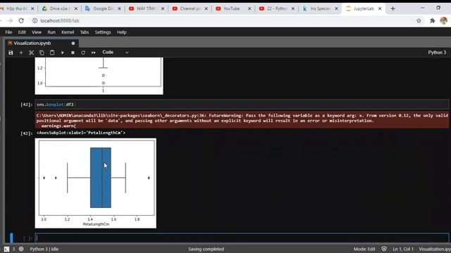 31 - Python Programming: Visualization - Histogram, Box Plot, Heatmap смотреть онлайн