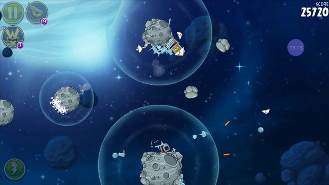 "Angry Birds Space HD(2.2.14)" Beak impact 2 odc. 9 смотреть онлайн