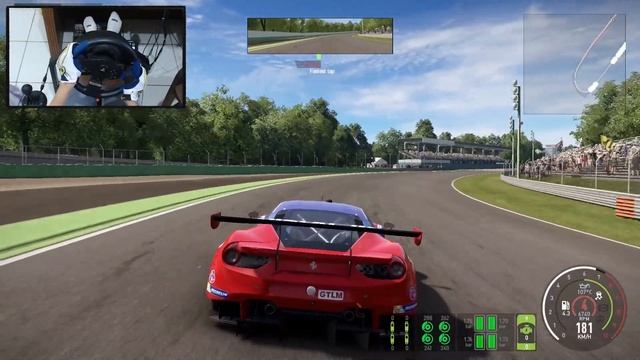 Ferrari 488 GTE | Project Cars 2 | Thrustmaster T150 Pro Steering Wheel Gameplay смотреть онлайн
