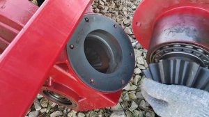 устранение люфта в редукторе китайской почвофрезы