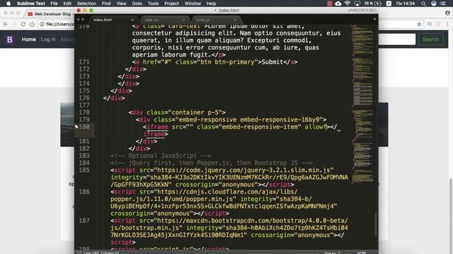 Уроки Bootstrap 4 - Видеоконтент адаптивно смотреть онлайн