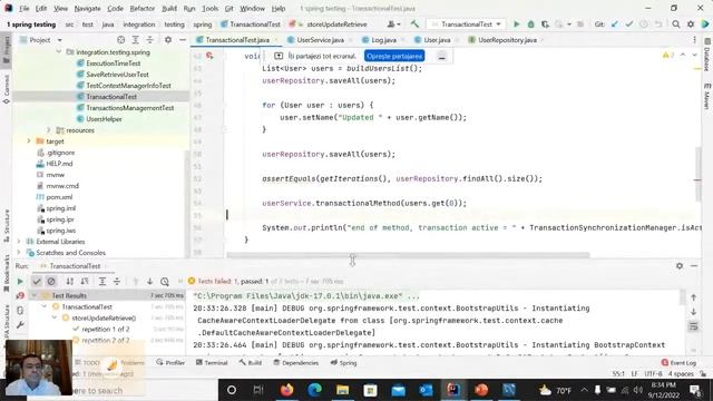 Integration testing with Spring смотреть онлайн