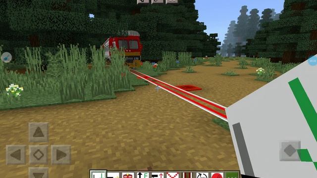 ОБЗОР МОДА REAL TRAIN ЭТ2М! Реал траин в Майнкрафт пе!? смотреть онлайн