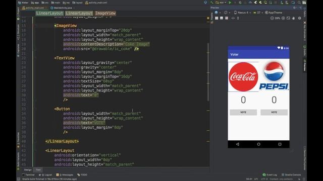 Android Development Tutorial | Creating a Voter App | GeeksforGeeks смотреть онлайн
