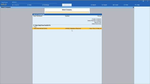 How to Migrate Data to Tally Prime | TallyPrime Guide - Part 02 смотреть онлайн