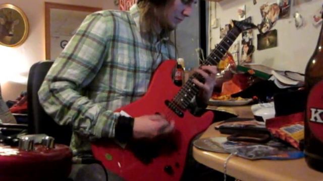Buckethead - Brewer In The Air guitar cover. смотреть онлайн