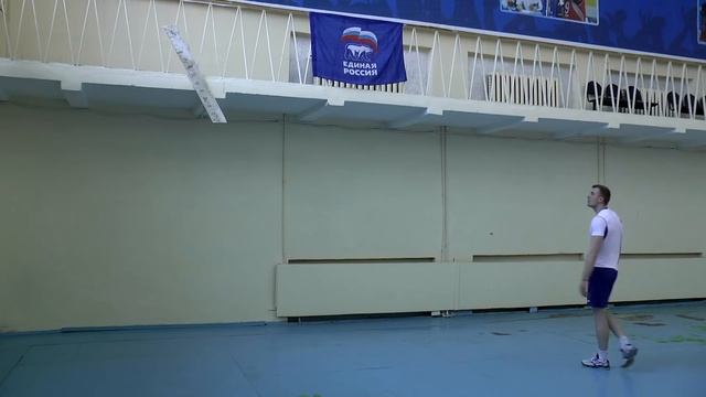 Волейбол. Рекордный прыжок. А вам слабо? смотреть онлайн
