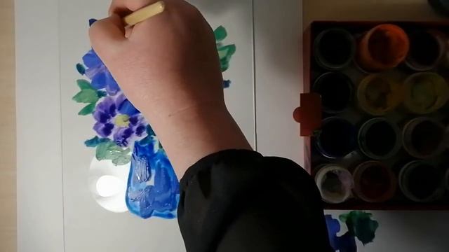Монотипия. Букет. смотреть онлайн