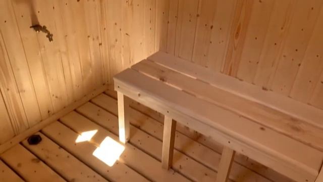 Подробный обзор бани 7х3м (часть 2) Два Медведя, Сургут, мобильная баня на дачу смотреть онлайн