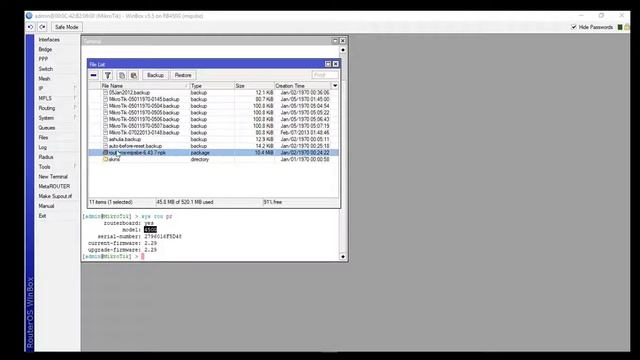How to upgrade Mikrotik router firmware manually смотреть онлайн
