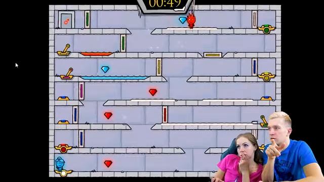 Новые ПРИКЛЮЧЕНИЯ ОГОНЬ и ВОДА 3 #5 Челлендж от FFGTV КТО ЛУЧШЕ Огонь или ВОДА смотреть онлайн