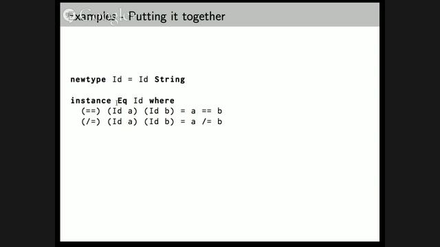 DevICT - Intro to Haskell: Type Basics смотреть онлайн