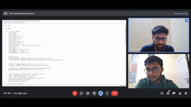 Speed Typing test Project in python смотреть онлайн
