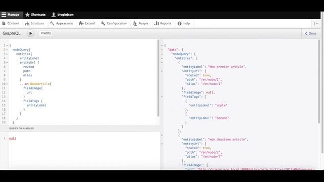 Drupal 8 Headless with GraphQL module. смотреть онлайн