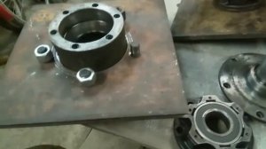 поворотный узел на мини трактор переломку и вездеходы