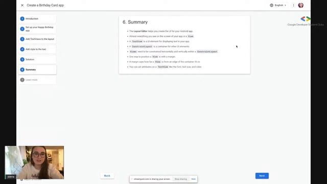 Android Basics in Kotlin: Build a basic layout смотреть онлайн