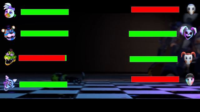[SFM FNaF] Top 5 SECURITY BREACH vs FNaF Fight Animations WITH Healthbars смотреть онлайн