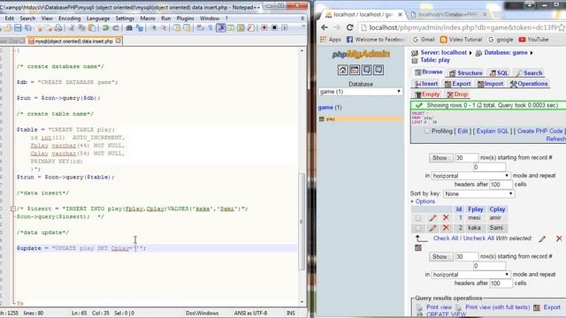 113.5 mysqli object oriented data update смотреть онлайн