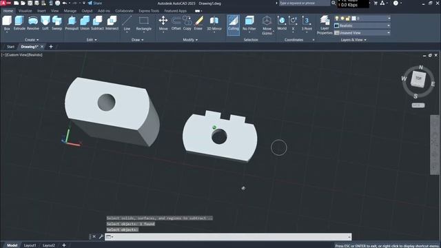 Simple DC Motor | 3D Modelling | AutoCAD 2023 смотреть онлайн